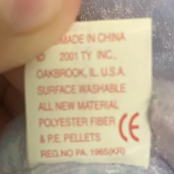 Vintage 2001 Issy Four Seasons Hotel Berlin Beanie Baby NWMT In Box - Picture 7 of 9